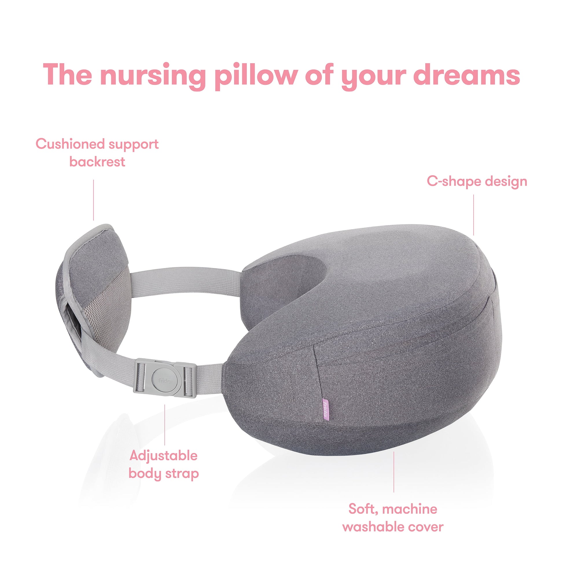 Perfect Latch Adjustable Nursing Pillow for Breastfeeding and Postpartum Care