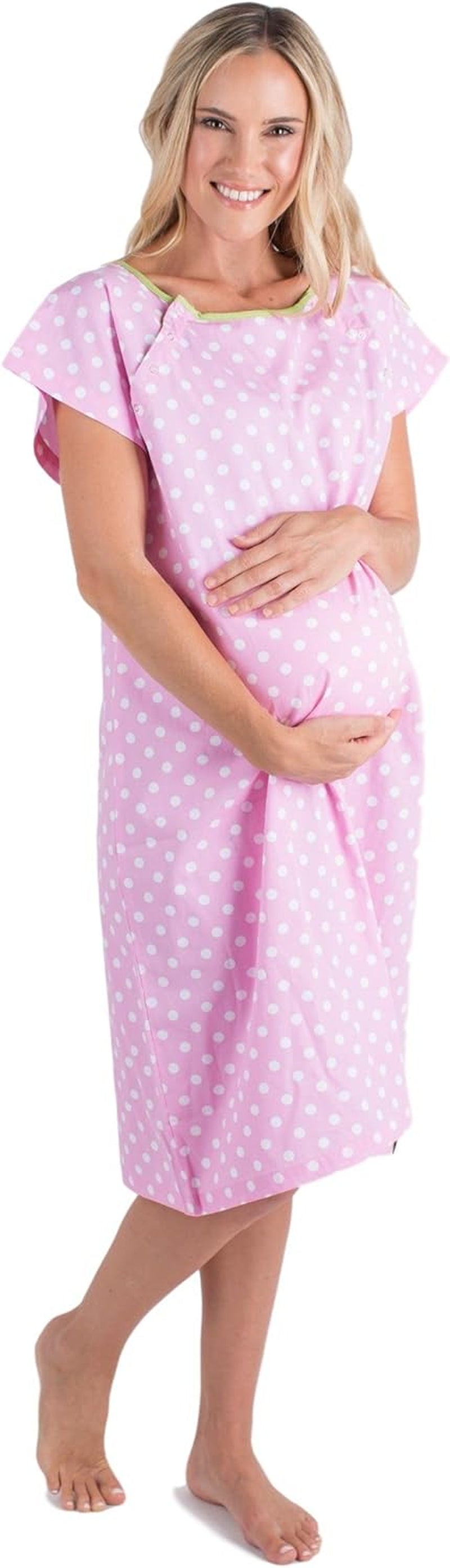 Maternity Labor & Delivery Gown - Hospital Bag Essential