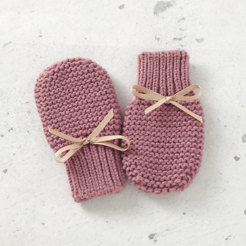 Knit Baby Booties & Mittens Set | Cozy Newborn Shoes and Gloves