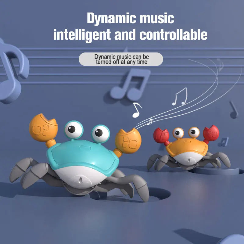 Interactive Dancing Crab Toy – Musical, Moving, and Crawling Fun