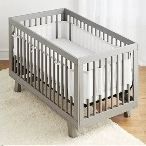 Breathable Baby Crib Mesh Liner