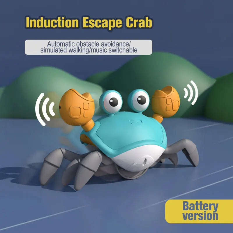 Interactive Dancing Crab Toy – Musical, Moving, and Crawling Fun