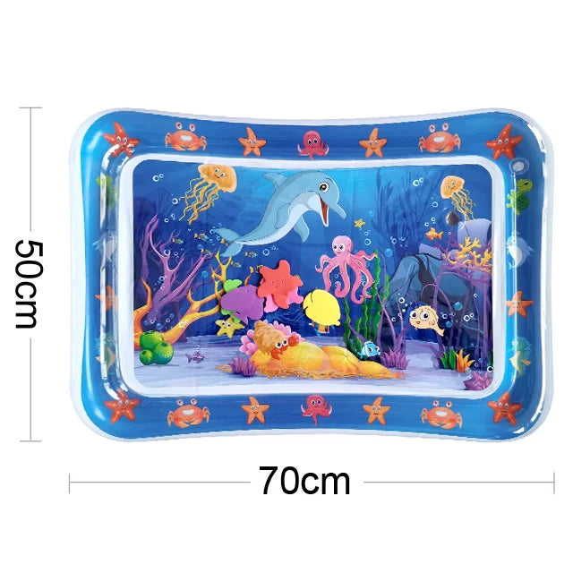 Inflatable Baby Water Play Mat – Fun Tummy Time Activity