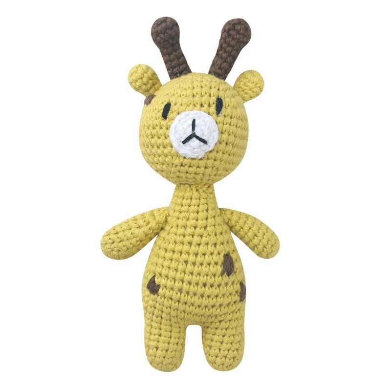 Handmade Crochet Bunny Plush Toy for Babies