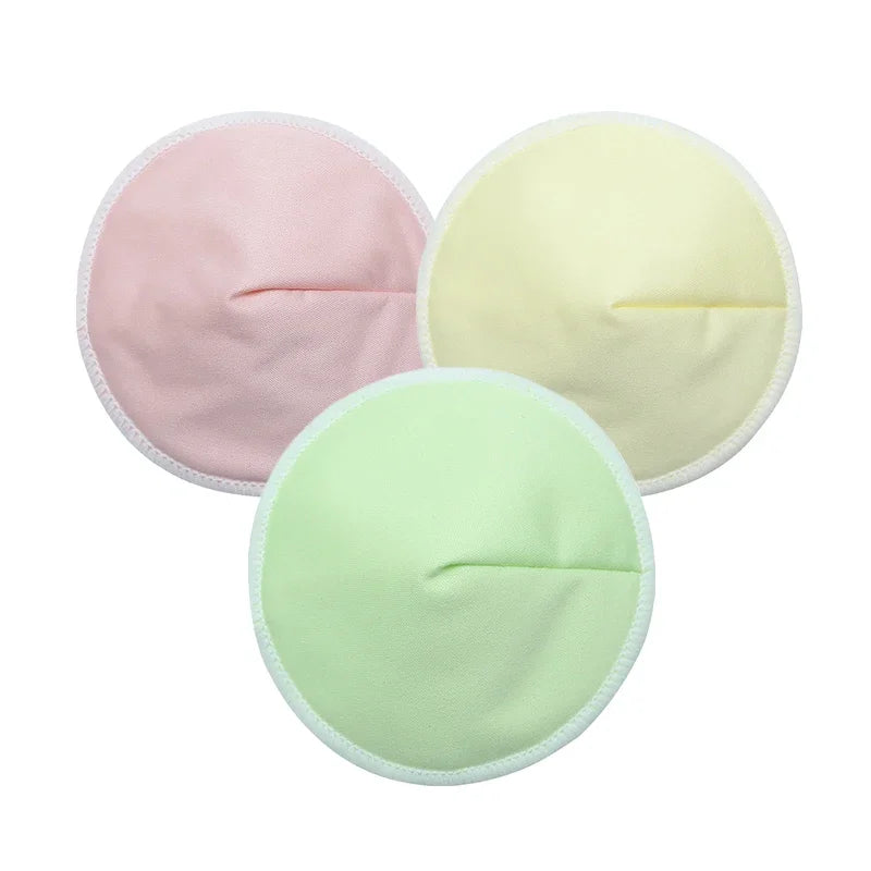 4 Pairs Reusable Nursing Pads | Skin-Friendly & Washable Breastfeeding Accessory