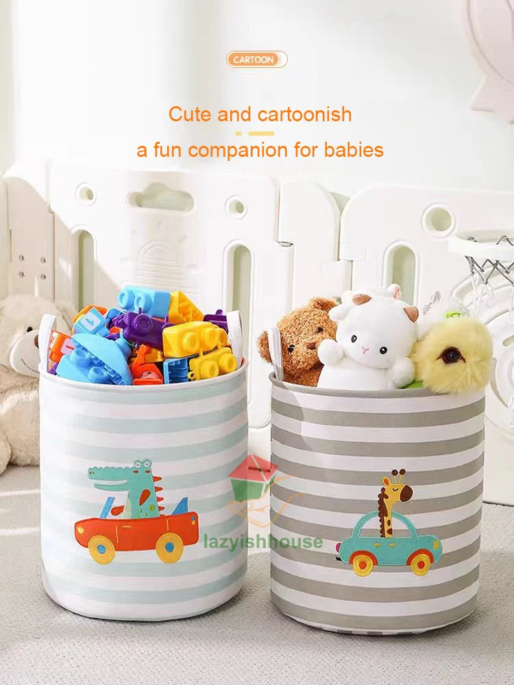 Cartoon Animal Foldable Kids' Storage Basket