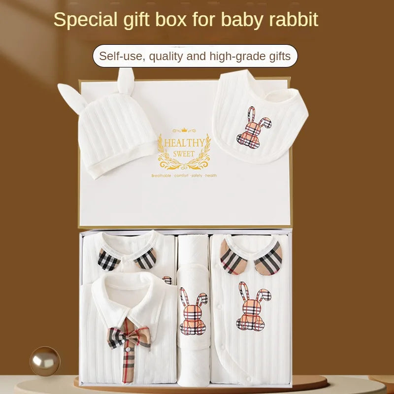 Luxury Newborn Clothing Set for 0-6 Months - Baby Hospital Essentials with High-Quality Jumpsuits