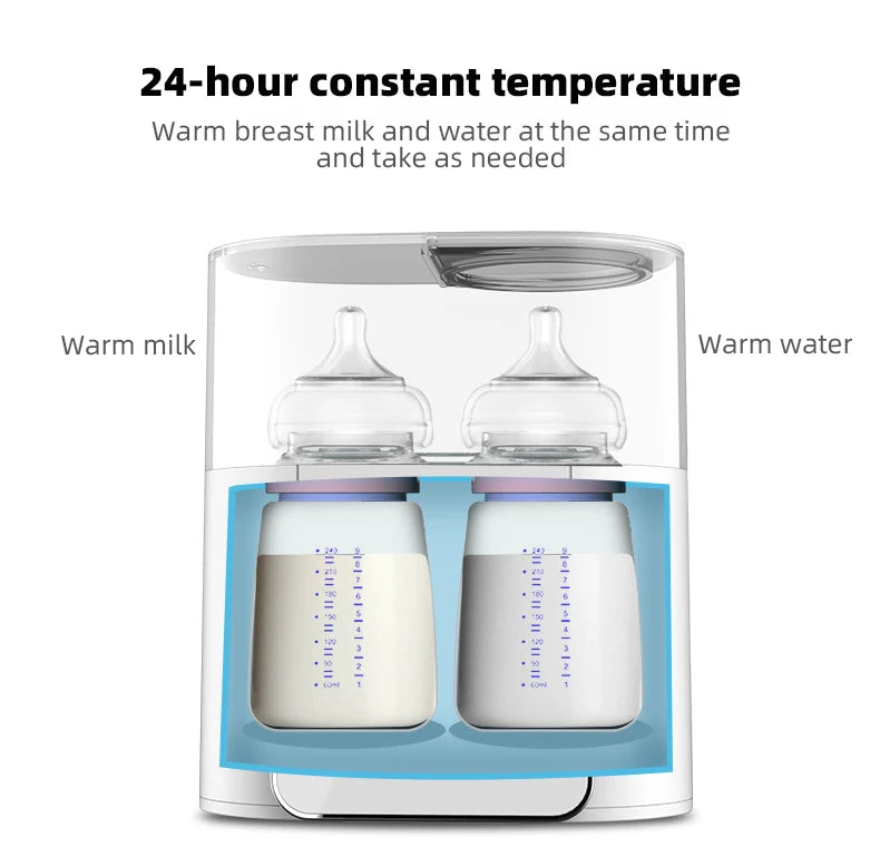 Multi-Function Baby Bottle Warmer | Fast Milk Warmer, Sterilizer & Food Heater with Accurate Temperature Control