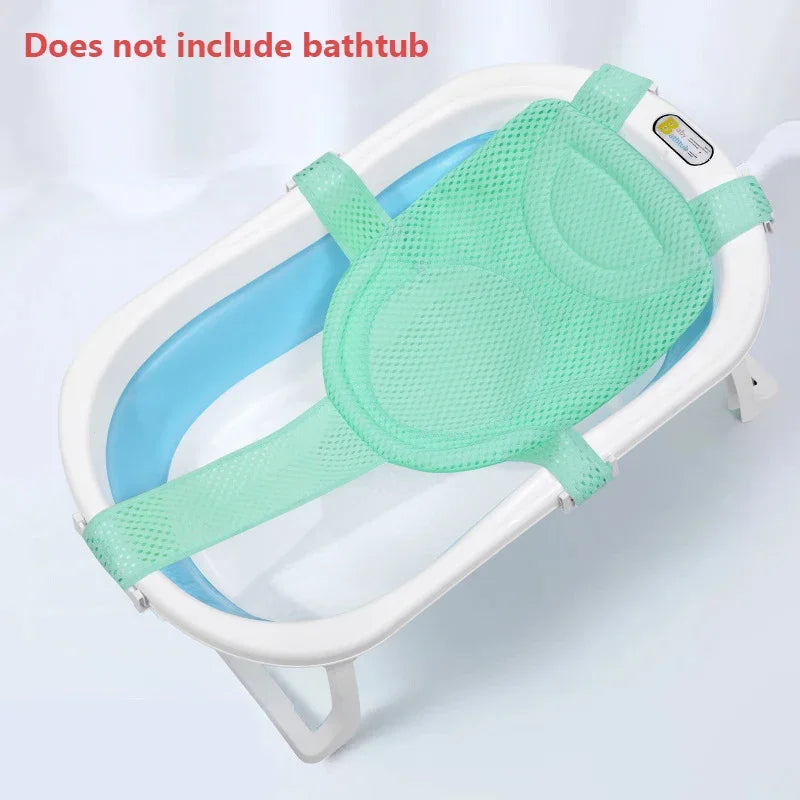 Foldable Baby Bath Seat Mat – Comfort & Anti-Slip Support