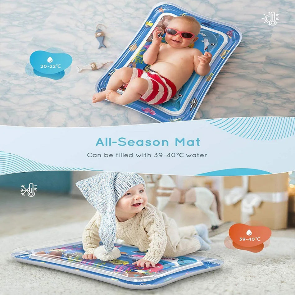 Inflatable Baby Water Play Mat – Fun Tummy Time Activity