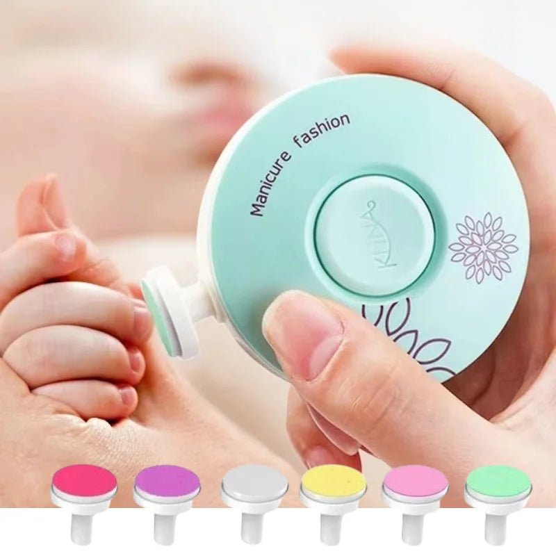 Electric Baby Nail Trimmer - Infant Manicure Kit for Newborns