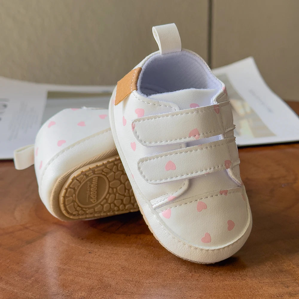 Classic Leather Baby Shoes - Anti-Slip Toddler Moccasins