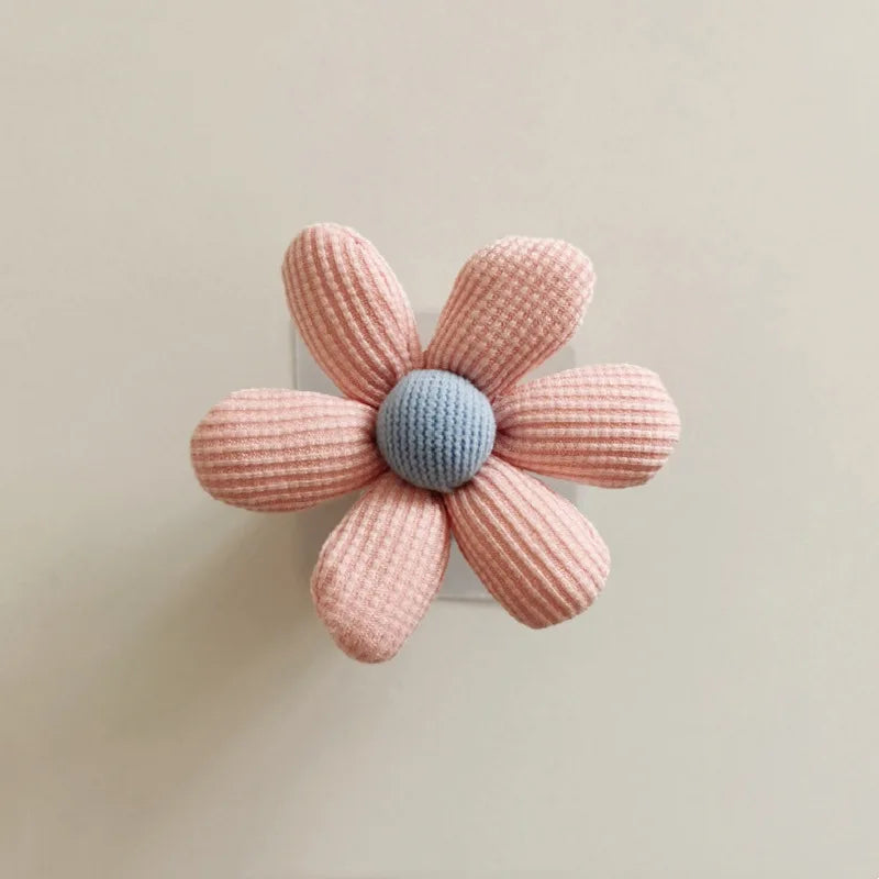 Flower Wall Hooks – Wooden Nordic Decor