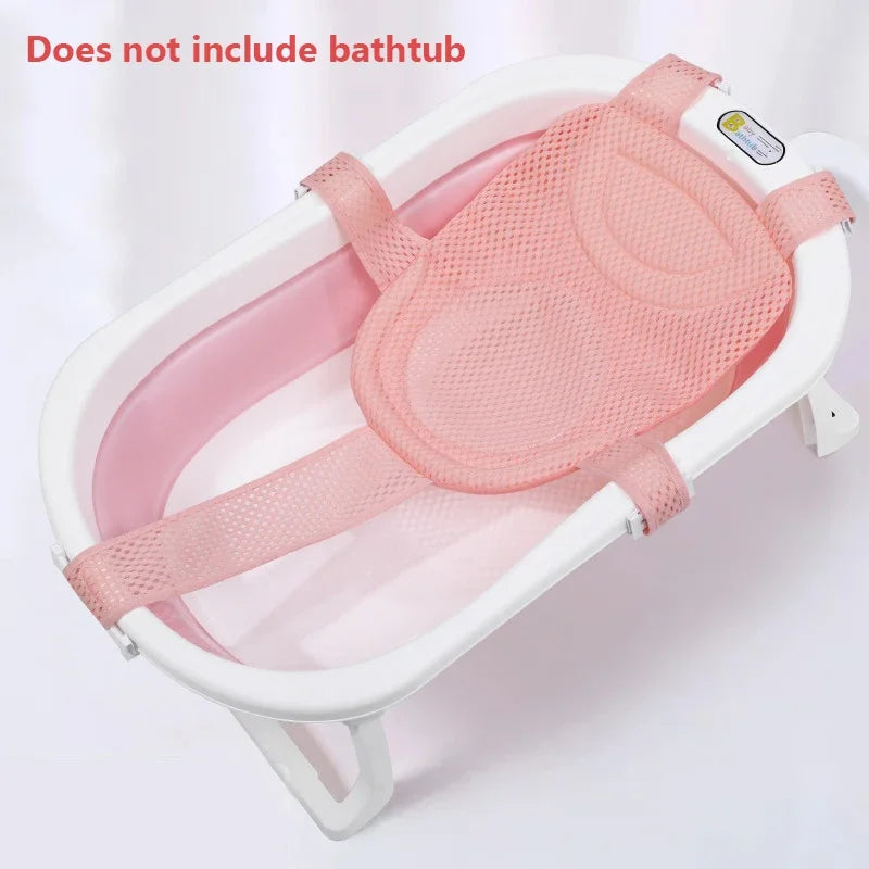 Foldable Baby Bath Seat Mat – Comfort & Anti-Slip Support