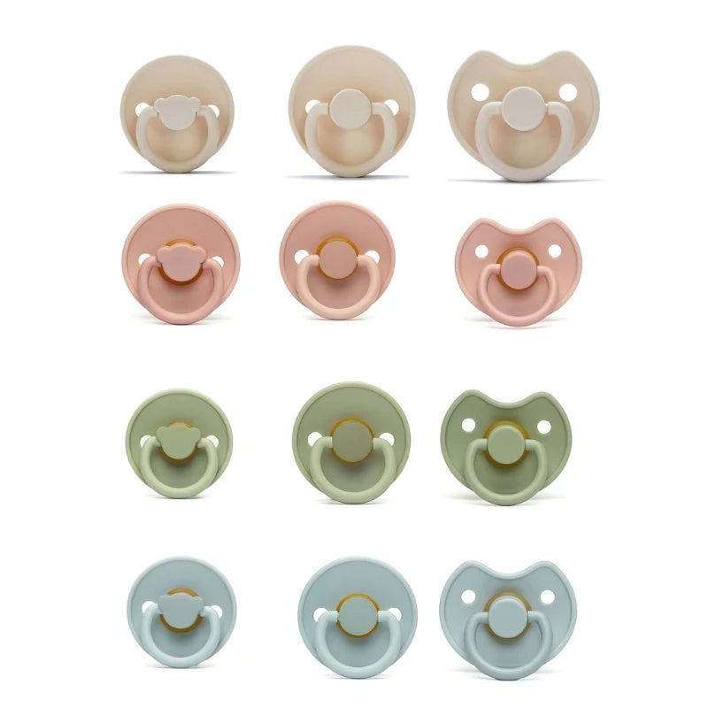 BPA-Free Silicone Baby Pacifier – Glow-in-the-Dark, Multi-Pattern Design