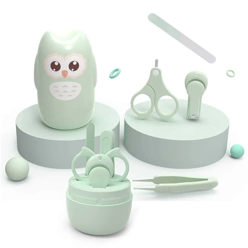 Baby Nail Care Set with Safety Clippers & Storage Box