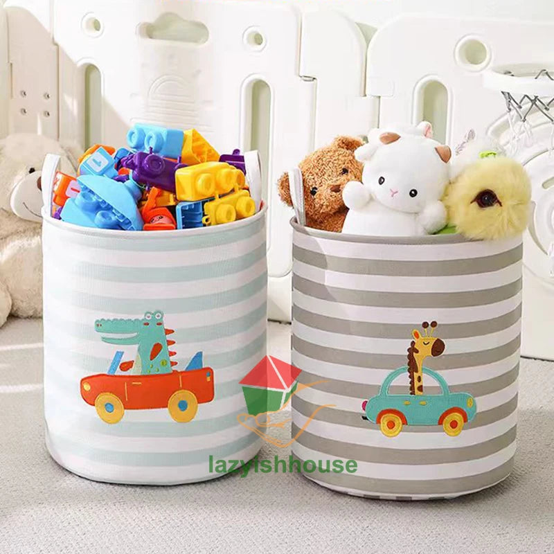 Cartoon Animal Foldable Kids' Storage Basket