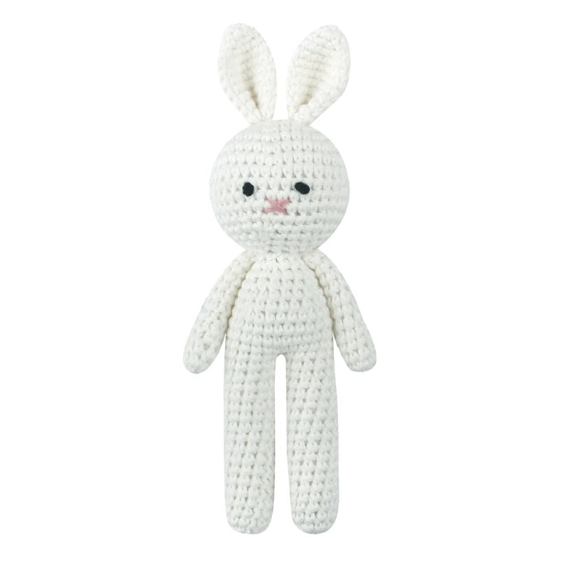 Handmade Crochet Bunny Plush Toy for Babies