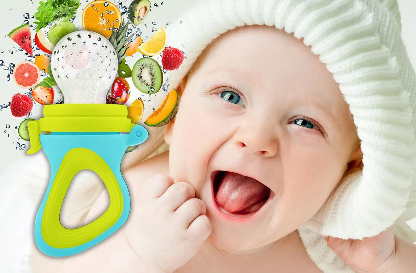 Silicone Baby Food Feeder & Training Spoon