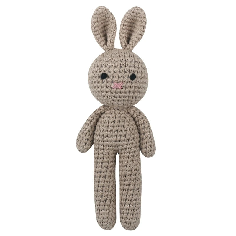 Handmade Crochet Bunny Plush Toy for Babies