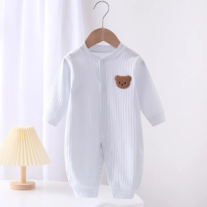 Adorable Bear Baby Romper | Cozy Cotton Onesie for Newborns