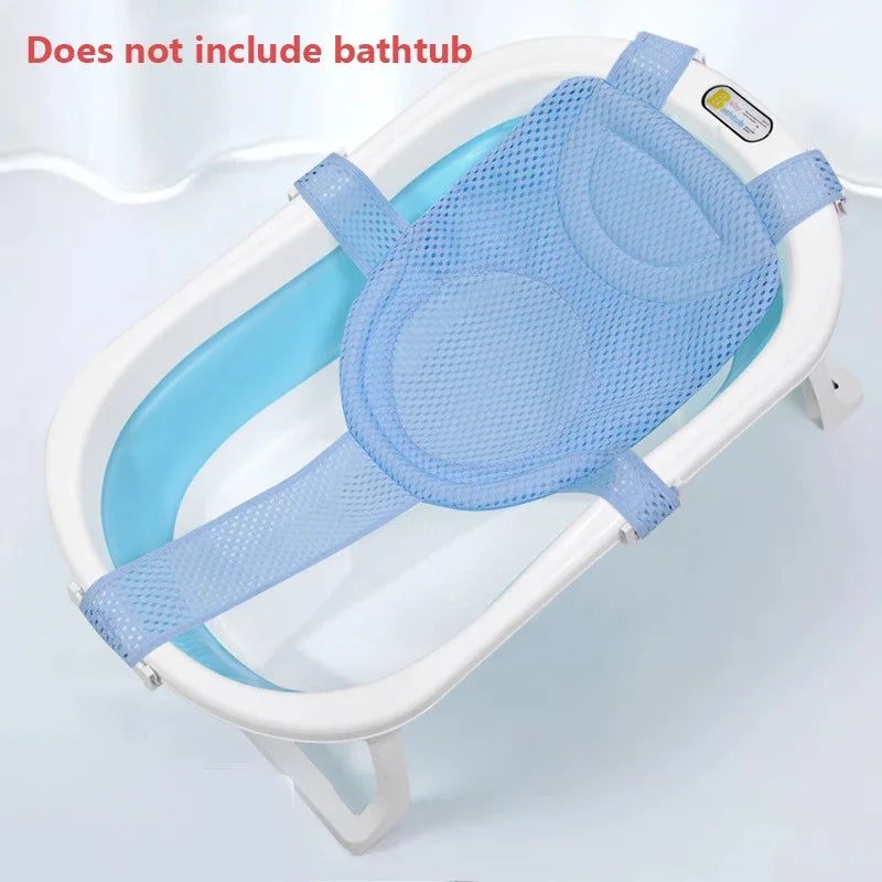 Foldable Baby Bath Seat Mat – Comfort & Anti-Slip Support