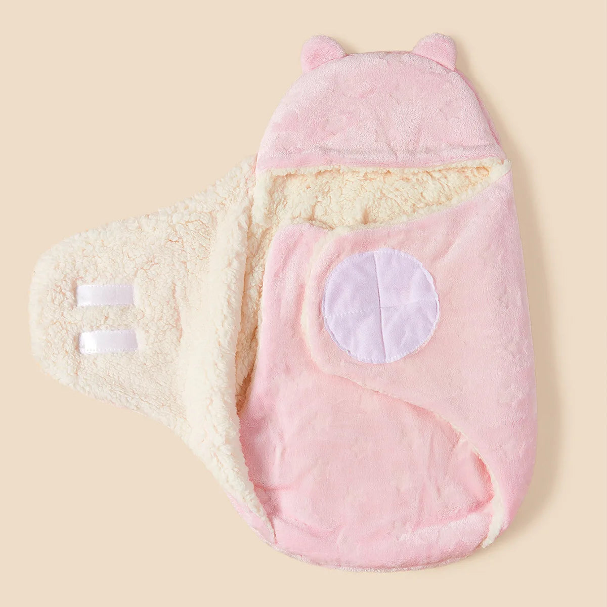 Baby Bear Swaddle Blanket for Newborns