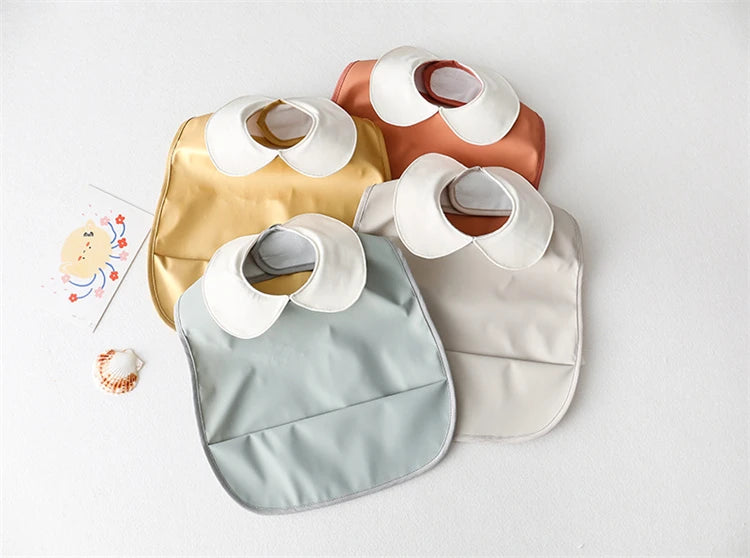 Nordic Style Baby Bib Set - Waterproof & Easy Clean