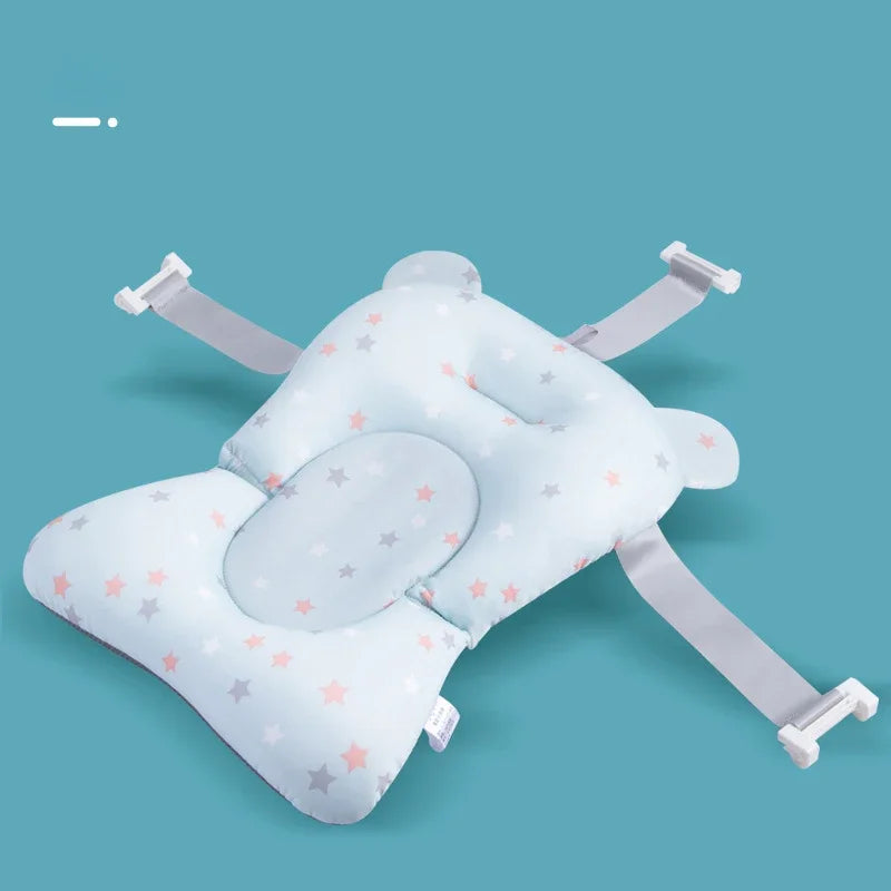 Foldable Baby Bath Seat Mat – Comfort & Anti-Slip Support