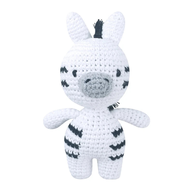 Handmade Crochet Bunny Plush Toy for Babies