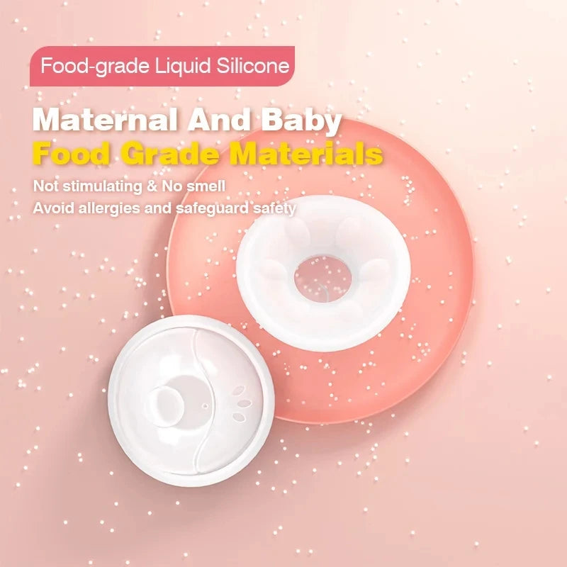 Silicone Breast Milk Collector | BPA-Free Wearable Nursing Pads for Milk Leakage Prevention