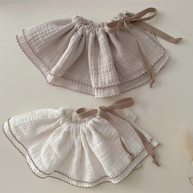 2-Piece Adjustable Cotton Baby Bib Set