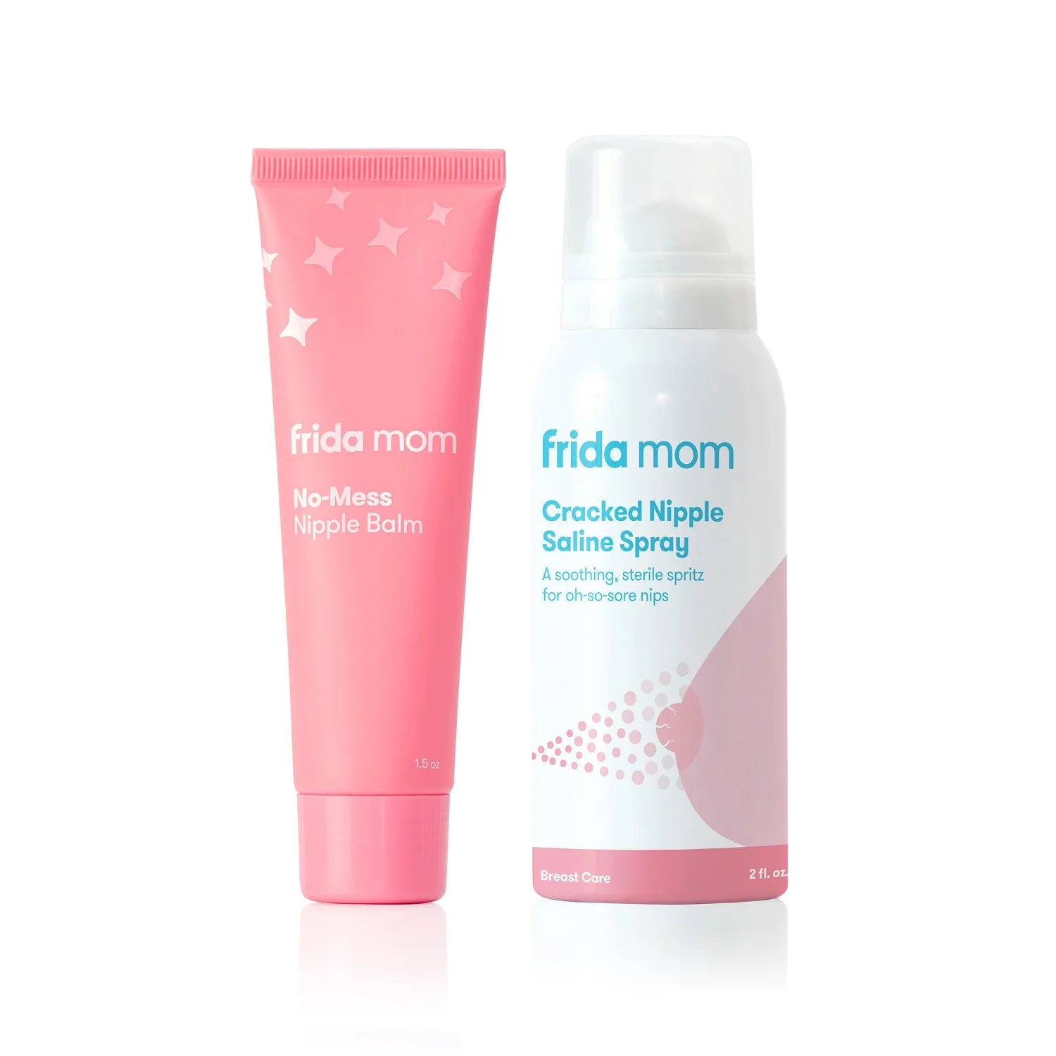 Sore Nipple Soothing Cream Saline Spray with Balm for Breastfeeding